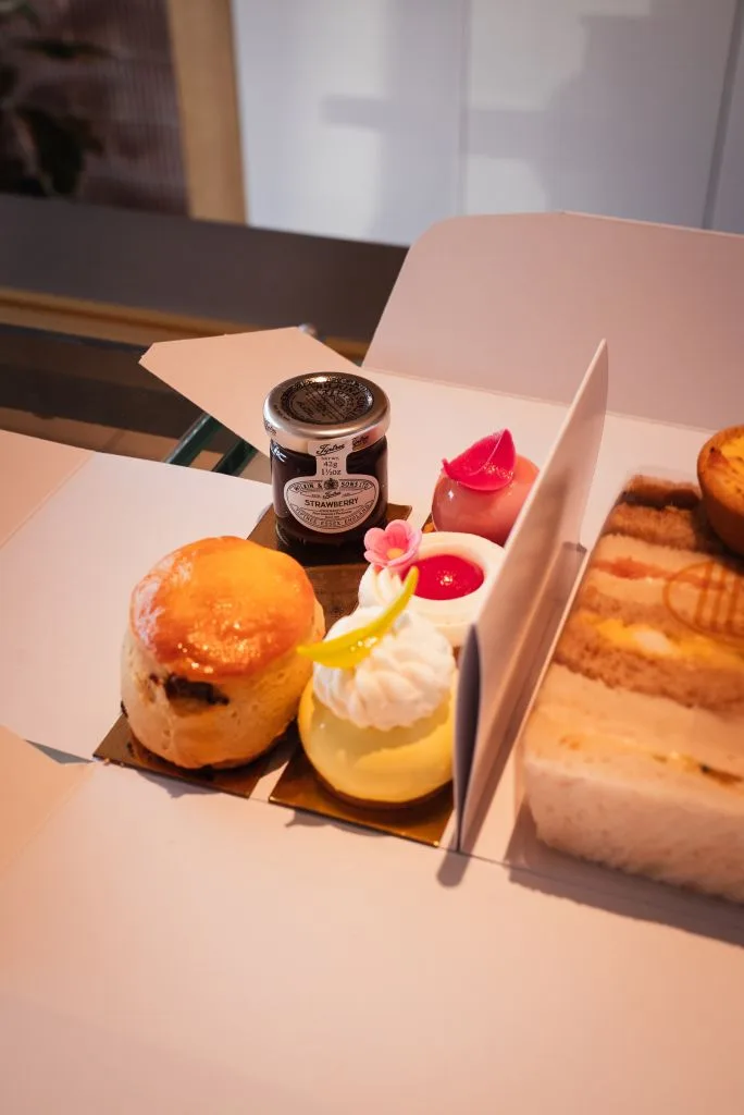 Inside the Beurre patisserie on The Crescent